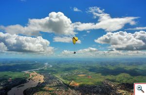távrepülés siklóernyővel